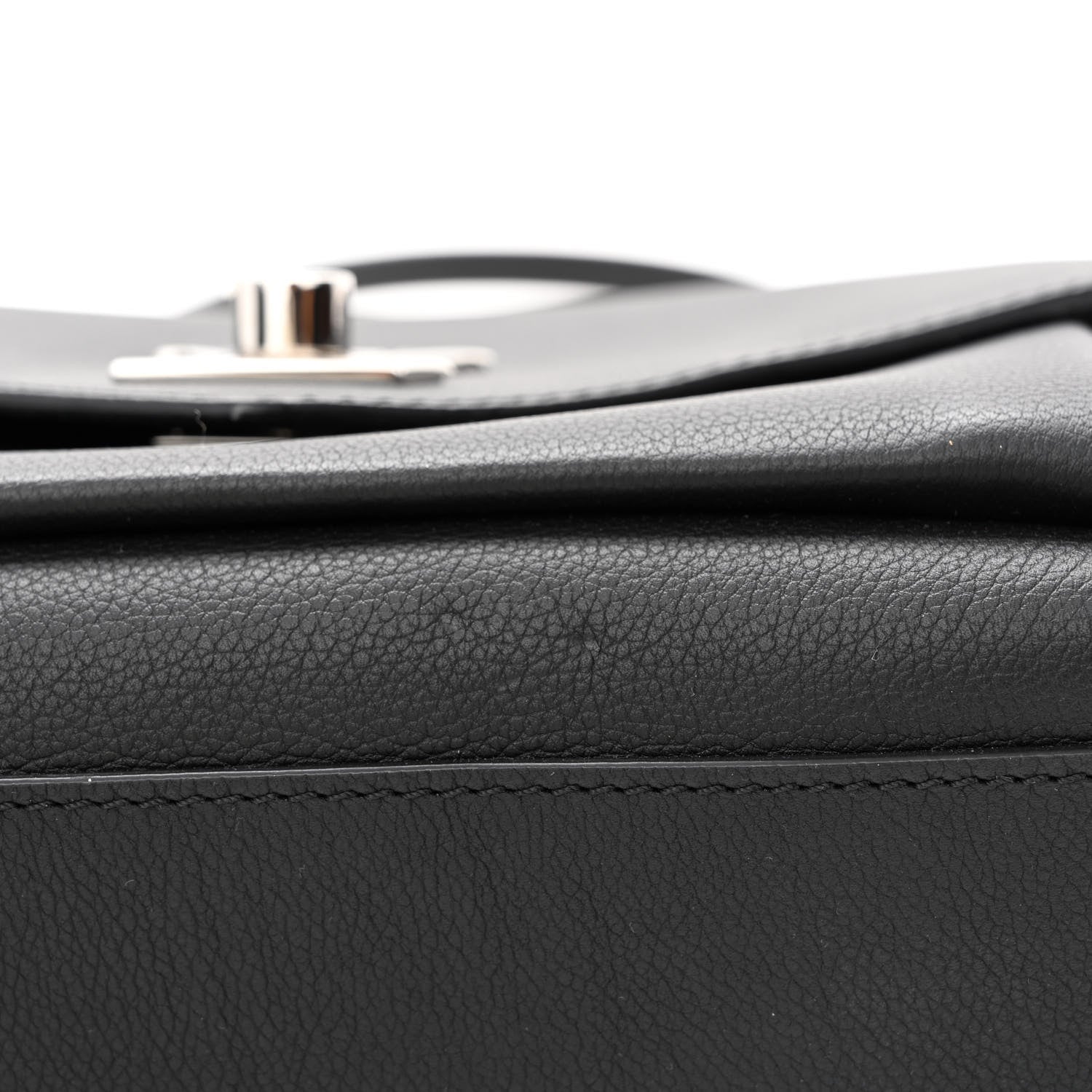 Louis Vuitton Soft Calfskin My Lockme Chain Bag BB Black 11 of 11