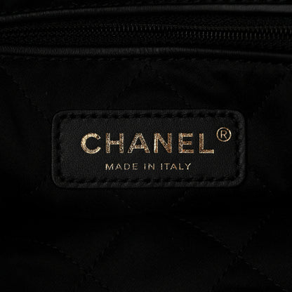 Chanel Shiny Calfskin Quilted Chanel 22 Backpack Black 6 of 10