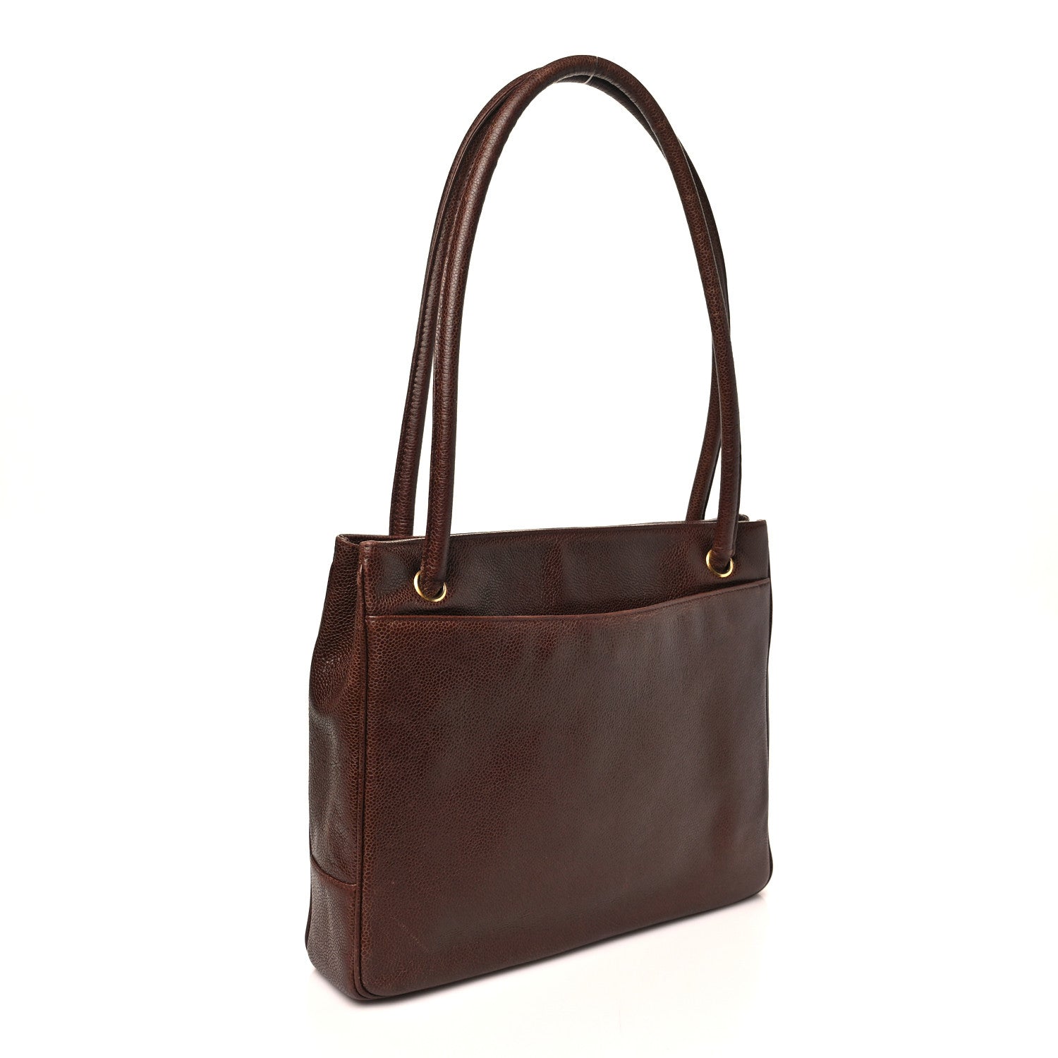 Chanel Caviar Timeless CC Tote Brown 3 of 11