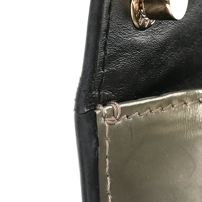 Bulgari Metallic Calfskin Small Serpenti Forever Snake Strap Crossbody Bag Silver 15 of 15