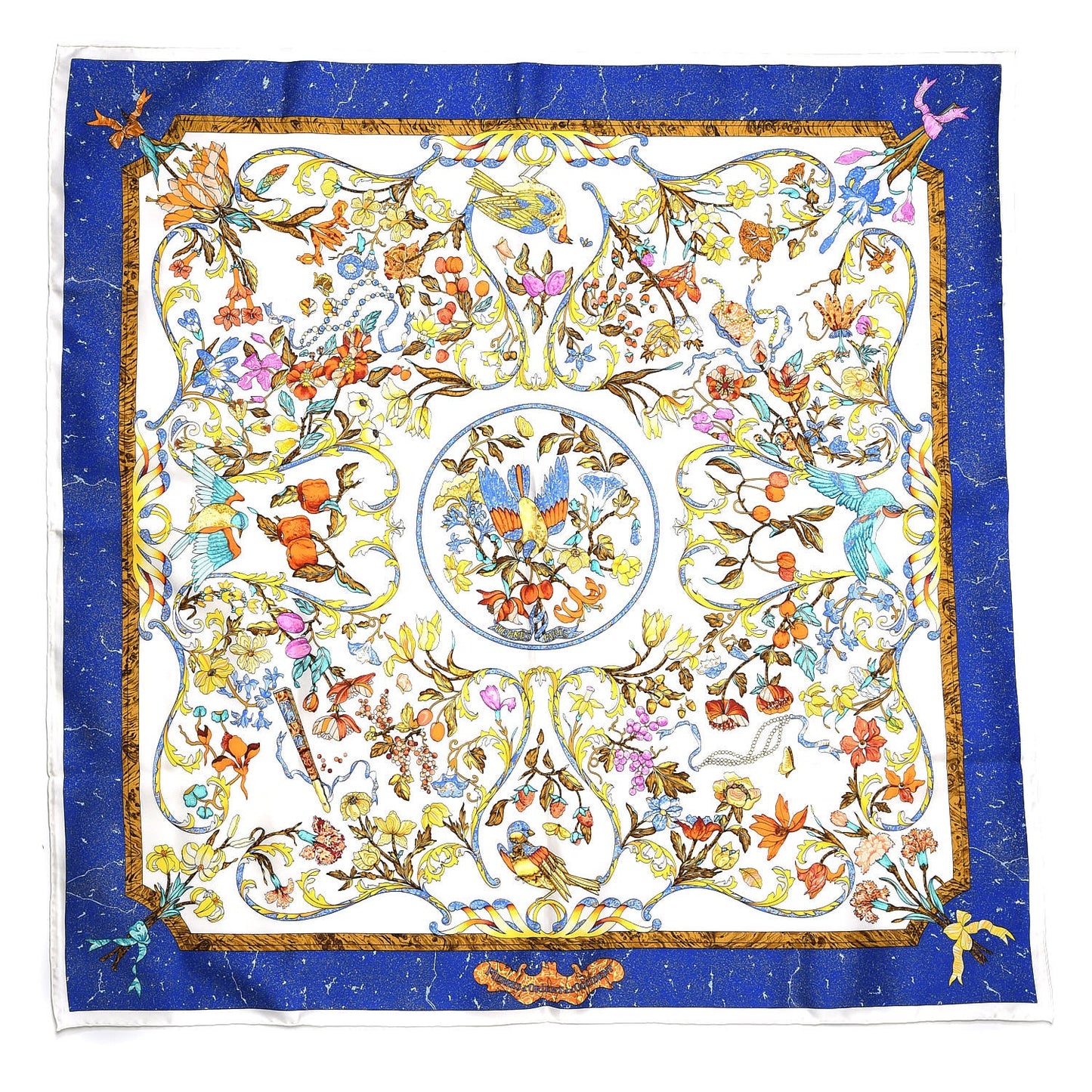 Silk Pierres D Orient Et D Occident Scarf 90