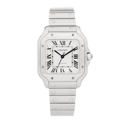 Cartier Stainless Steel 35mm Santos de Cartier Automatic Watch 1 of 5