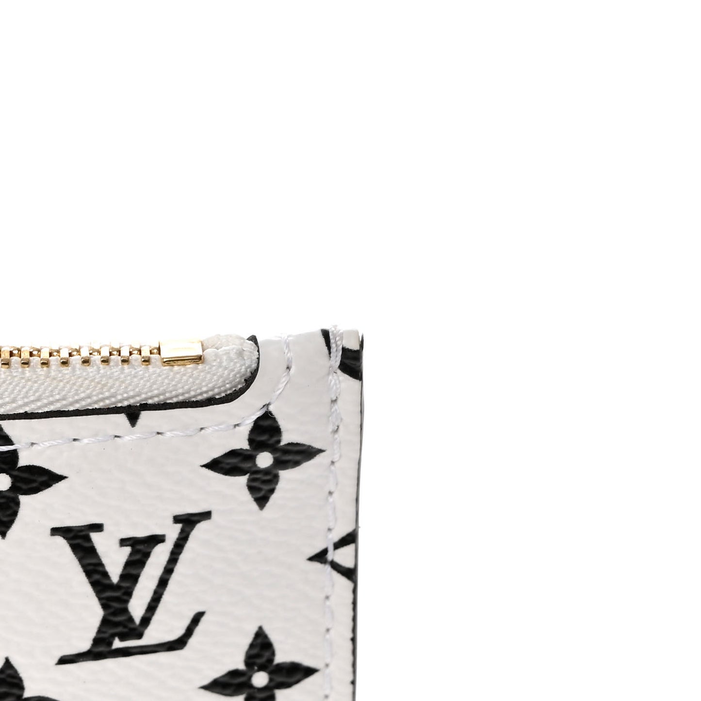 Monogram Giant Neverfull MM GM Pochette White