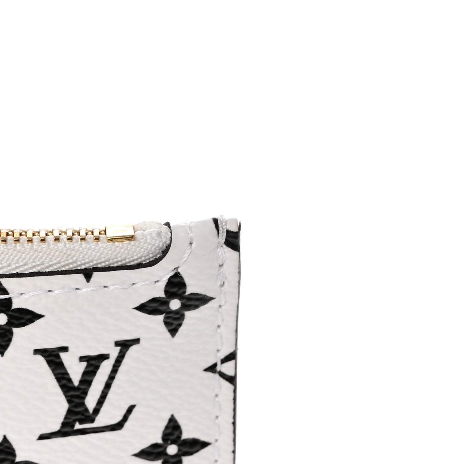 Louis Vuitton Monogram Giant Neverfull MM GM Pochette White 8 of 9