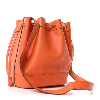 Hermes Swift Market Drawstring Bag Orange 2 of 8