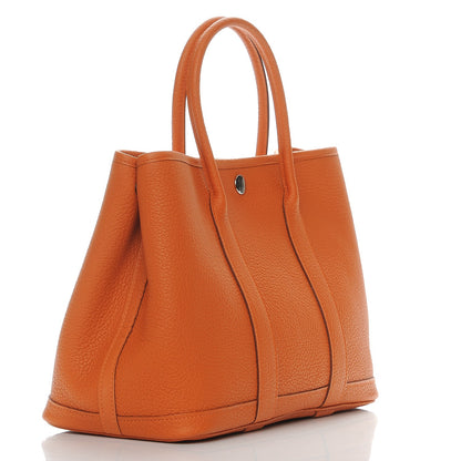 Hermes Negonda Garden Party TPM 30 Orange 3 of 7