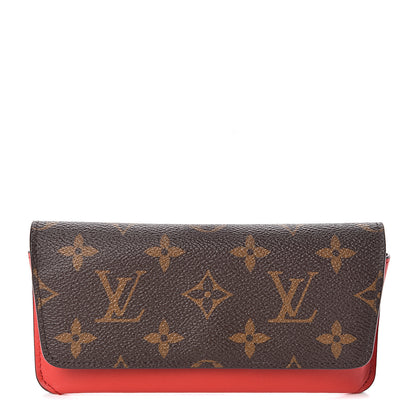 Louis Vuitton Monogram Woody Sunglass Case Rouge 1 of 7