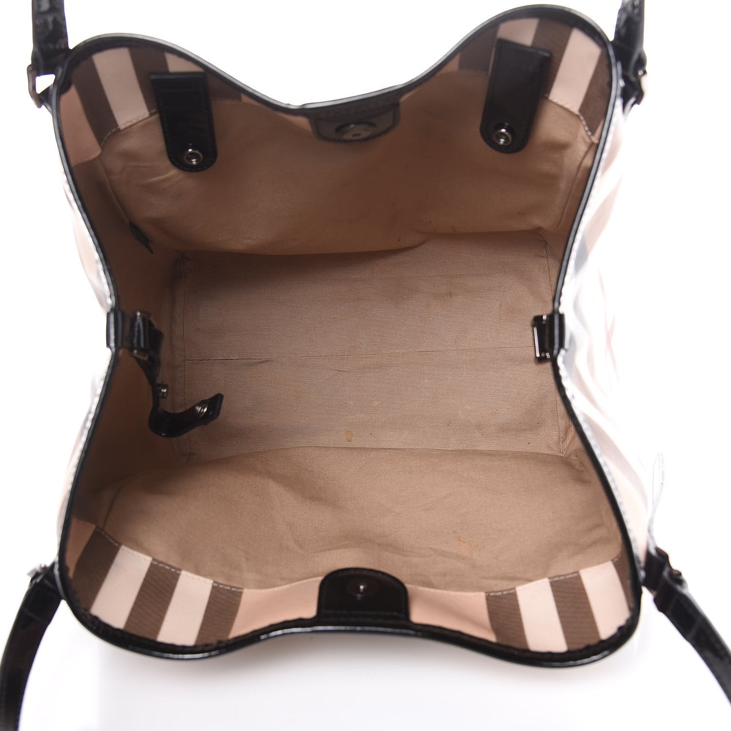 Nova Check Small Canterbury Tote Black