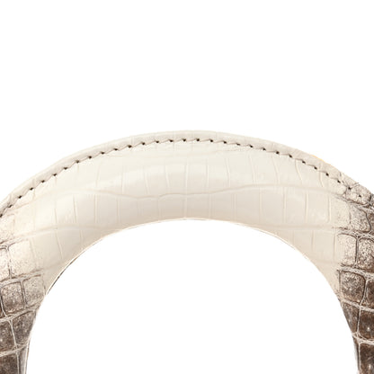 Christian Dior Niloticus Crocodile Himalaya Crystal Mini Lady Dior White 14 of 15