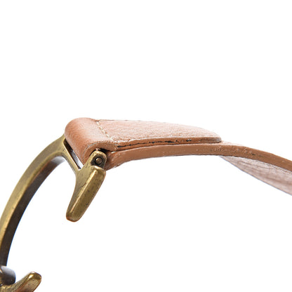 Christian Dior Calfskin Saddle Bag Tan 14 of 18