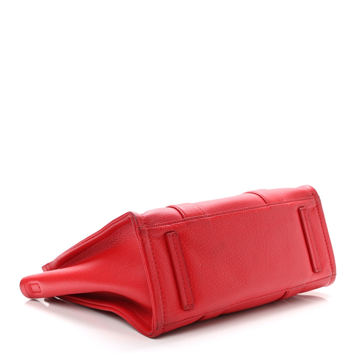 Grained Calfskin Medium The Tote Bag True Red