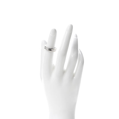 Bulgari 18K White Gold B.Zero1 One-Band Ring 48 4.5 2 of 5