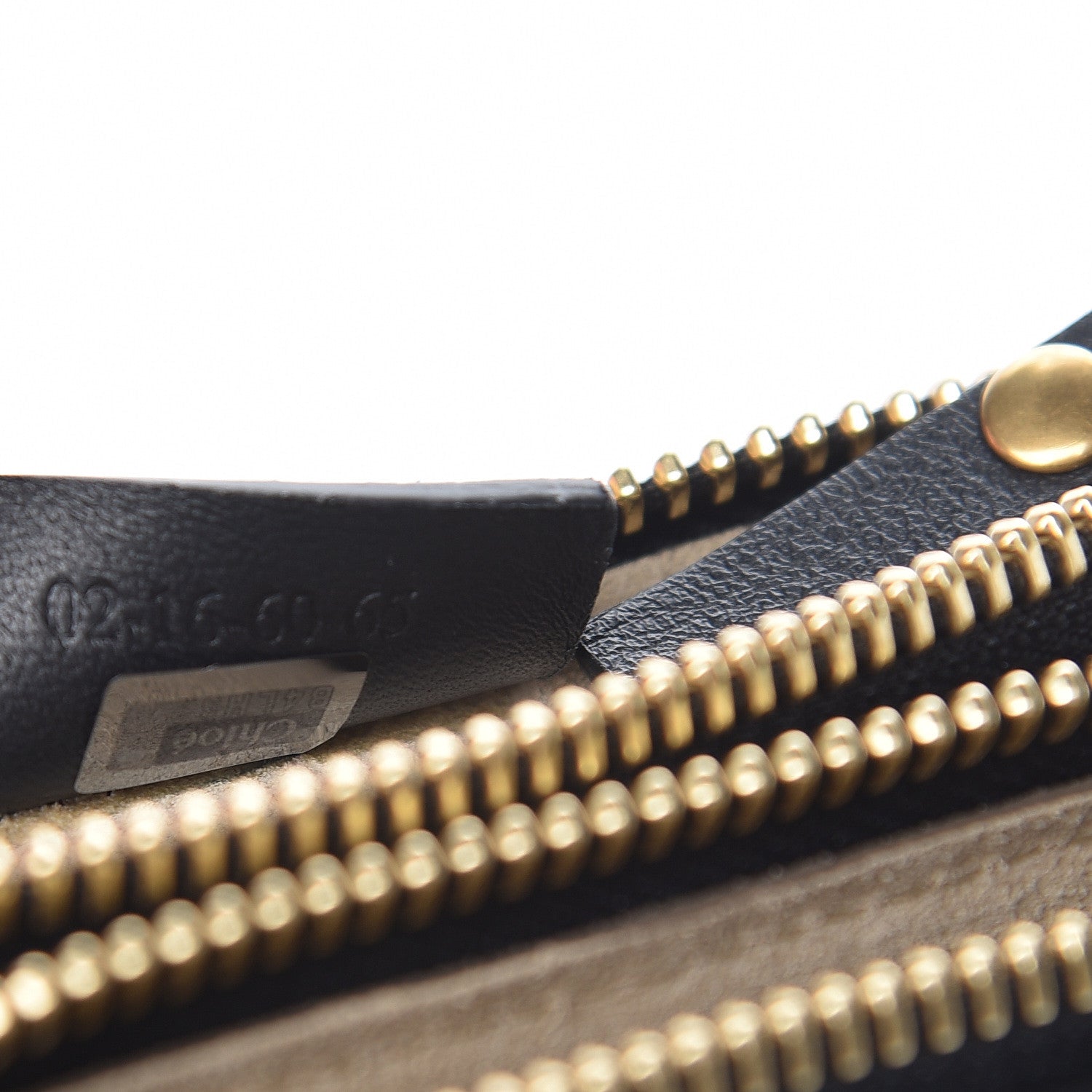 Chloe Calfskin Suede Small Jane Fringe Bag Black 7 of 10
