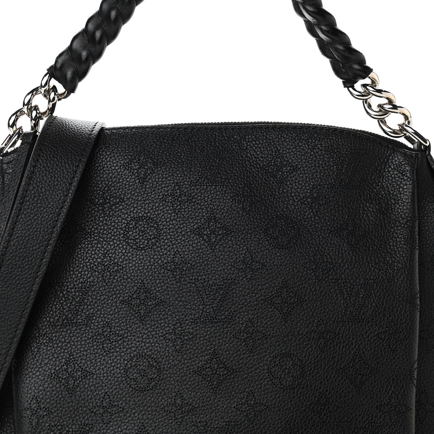 Louis Vuitton Mahina Babylone Chain BB Black 7 of 9