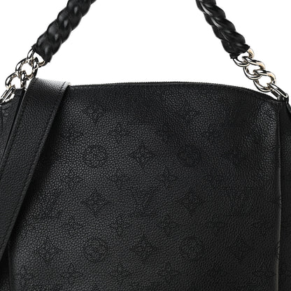 Louis Vuitton Mahina Babylone Chain BB Black 7 of 9