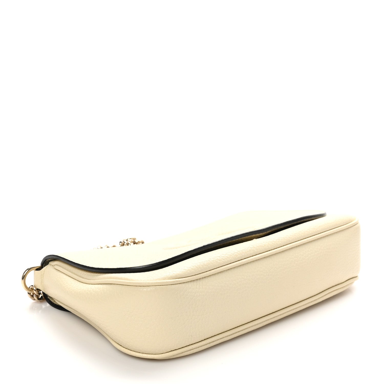 Gucci Cellarius Calfskin Medium Soho Flap Crossbody Ivoire 4 of 10
