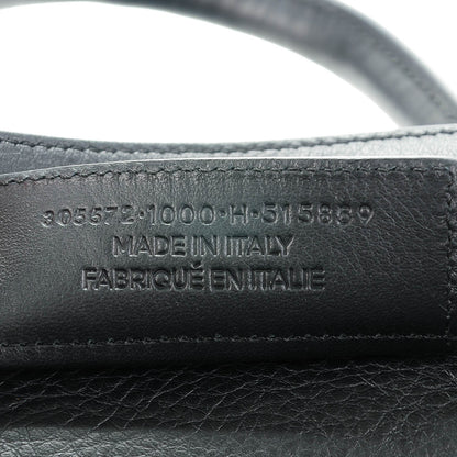 Balenciaga Calfskin Papier Mini A4 Tote Black 7 of 7