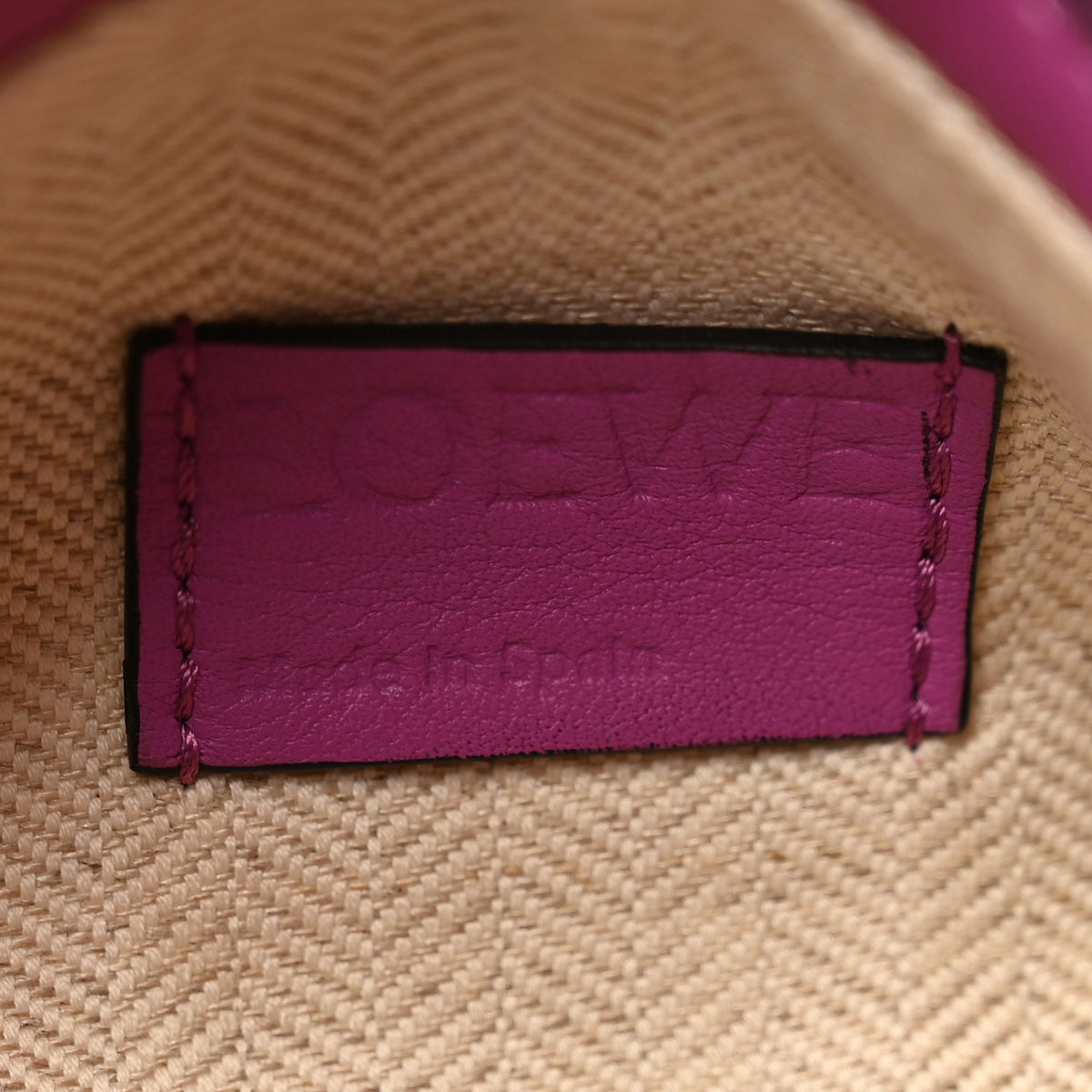Calfskin Puzzle Hobo Bright Purple