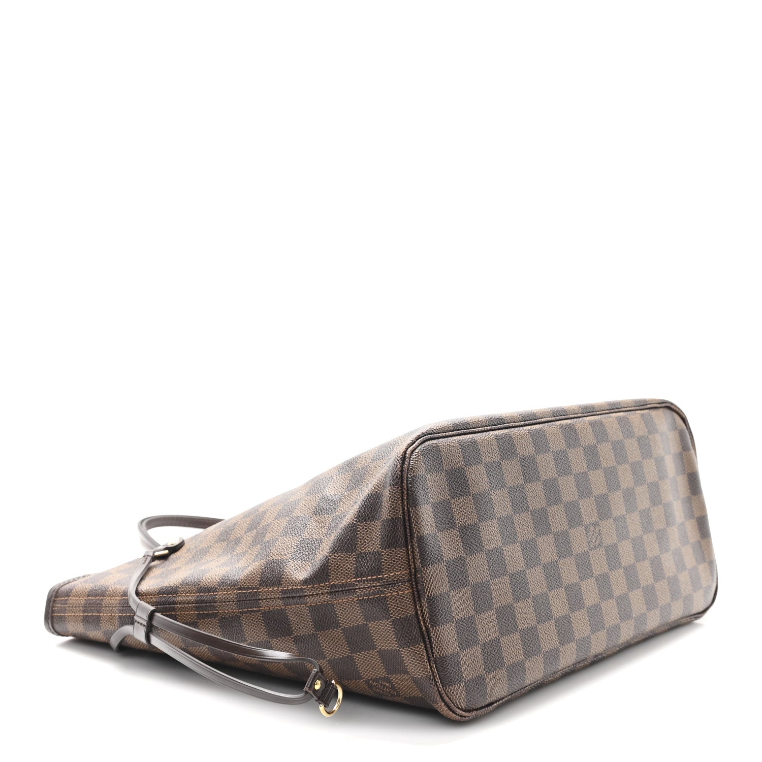 Louis Vuitton Damier Ebene Neo Neverfull MM Rose Ballerine 5 of 12