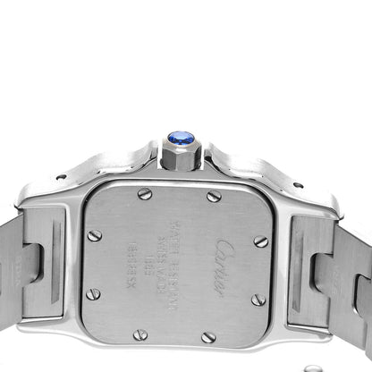 Cartier Stainless Steel 24mm Santos de Cartier Galbee Quartz Watch 4 of 5