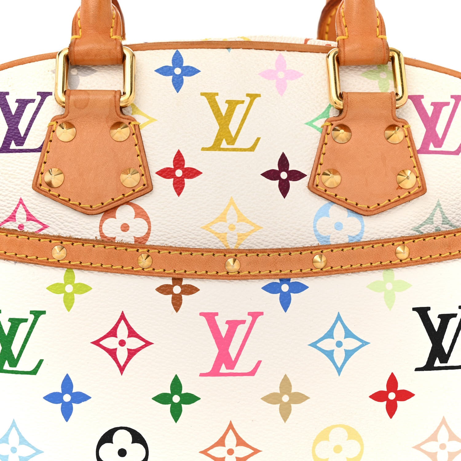 Louis Vuitton Monogram Multicolor Trouville White 7 of 17
