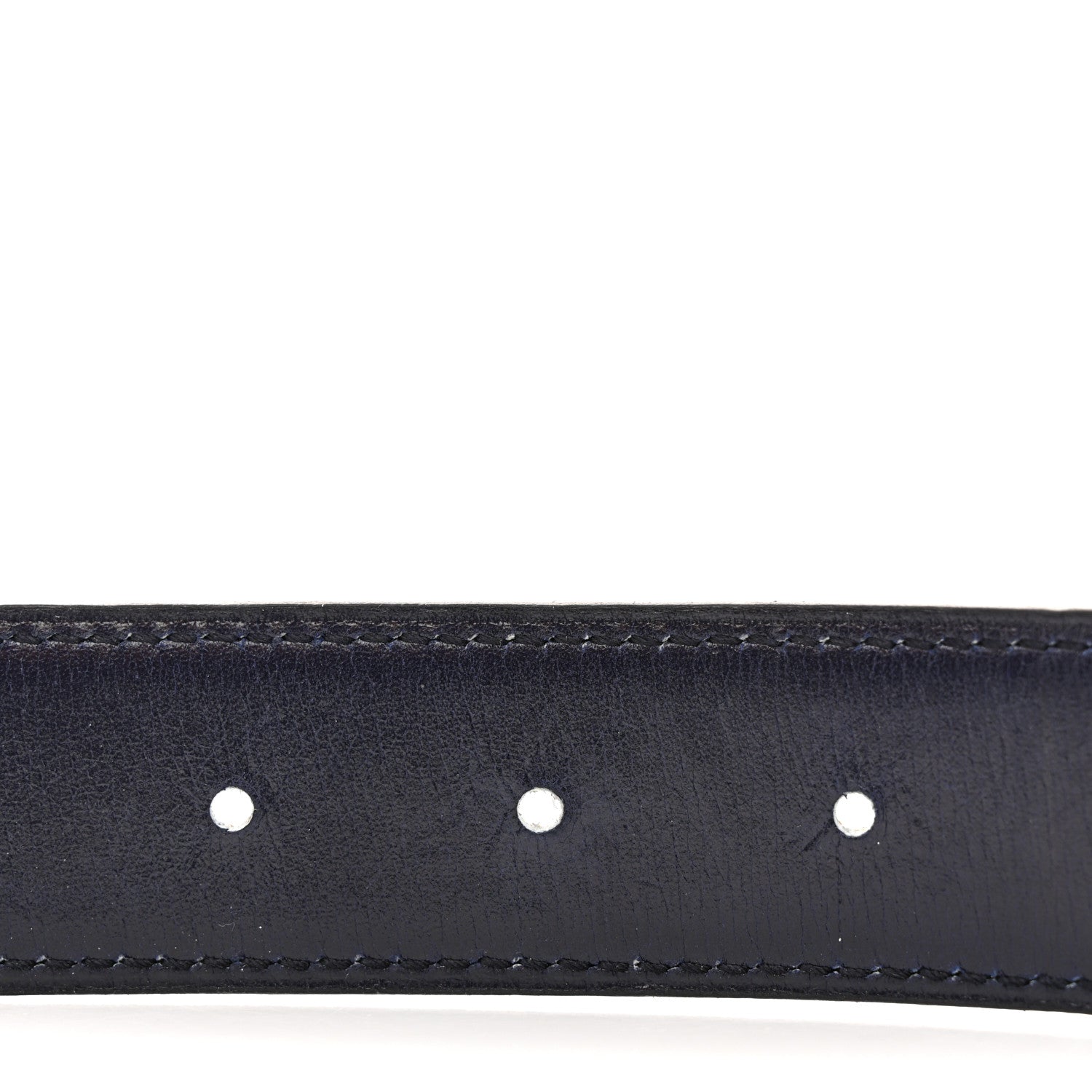 Hermes Ardennes Box 32mm H Belt 68 Black Bleu Indigo 4 of 6