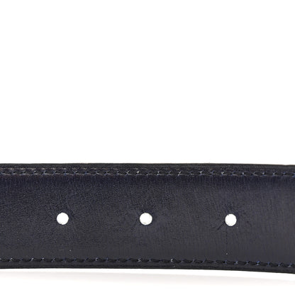 Hermes Ardennes Box 32mm H Belt 68 Black Bleu Indigo 4 of 6