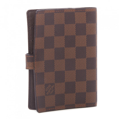 Louis Vuitton Damier Ebene Small Ring Agenda Cover 2 of 7