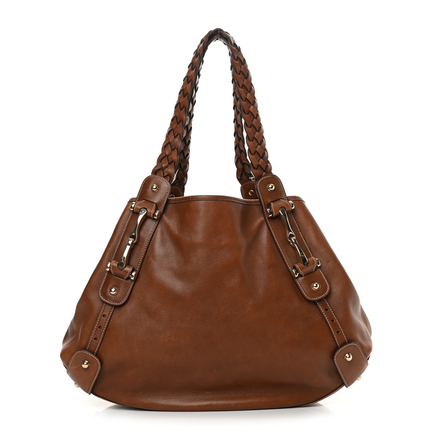 Calfskin Medium Pelham Shoulder Bag Brown