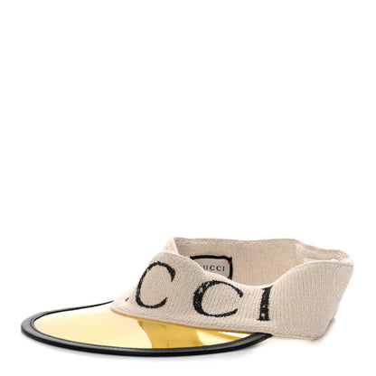 Gucci Vinyl Logo Visor M Yellow 1 of 7