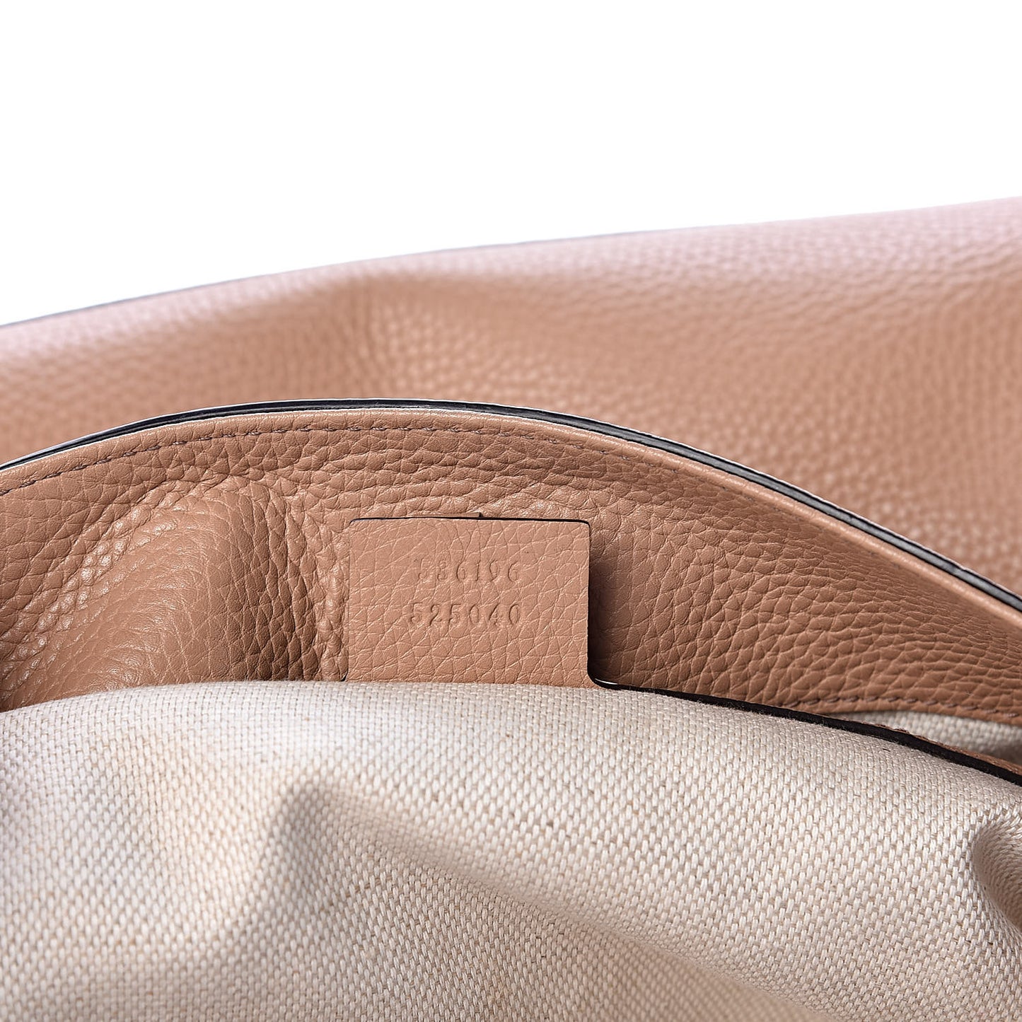 Pebbled Calfskin Medium Soho Chain Shoulder Bag Camelia