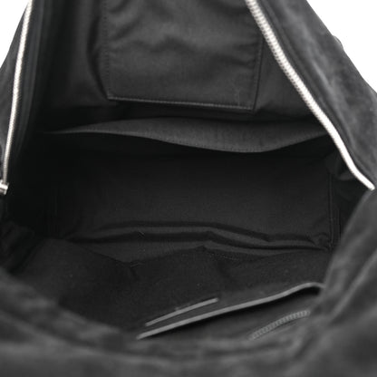 Saint Laurent Suede City Backpack Black 5 of 11