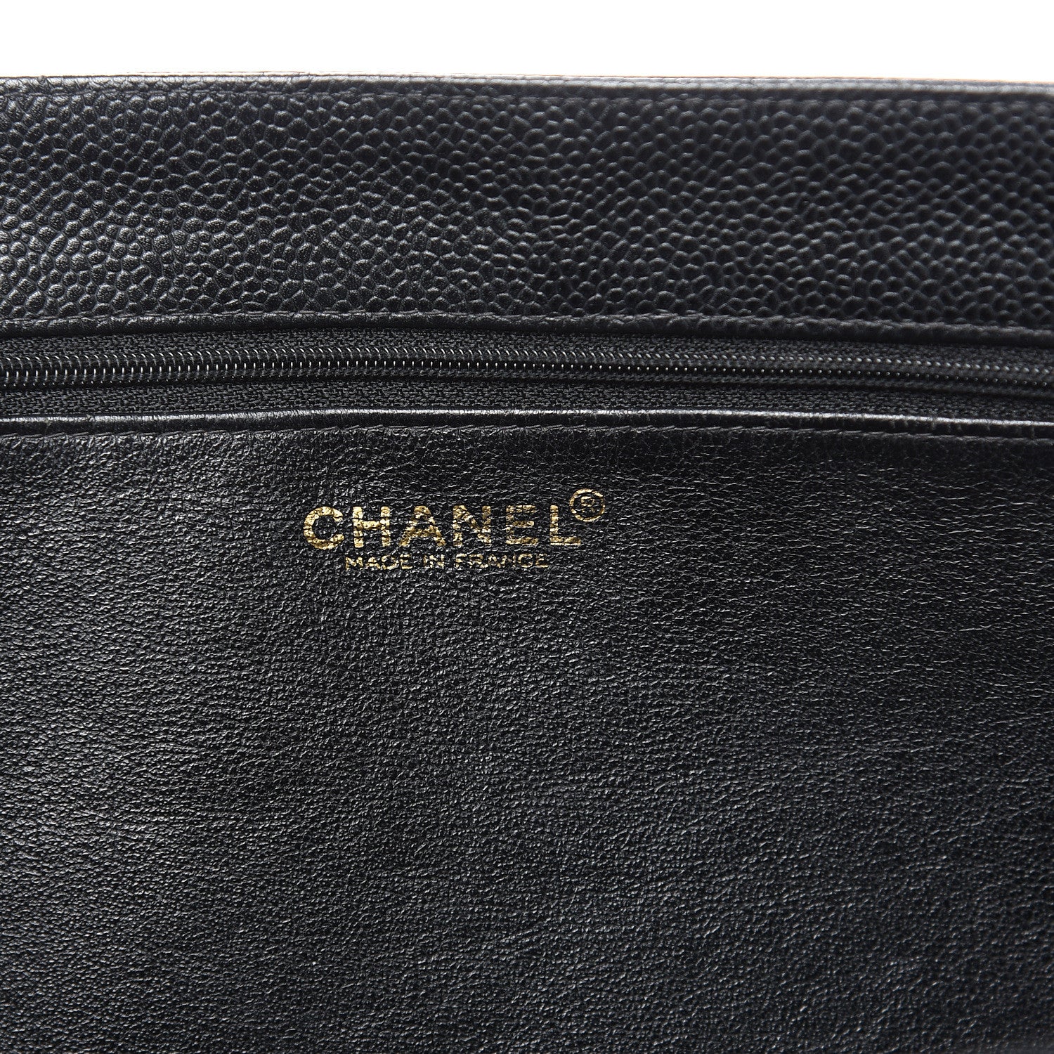 Chanel Caviar CC Tote Black 6 of 14