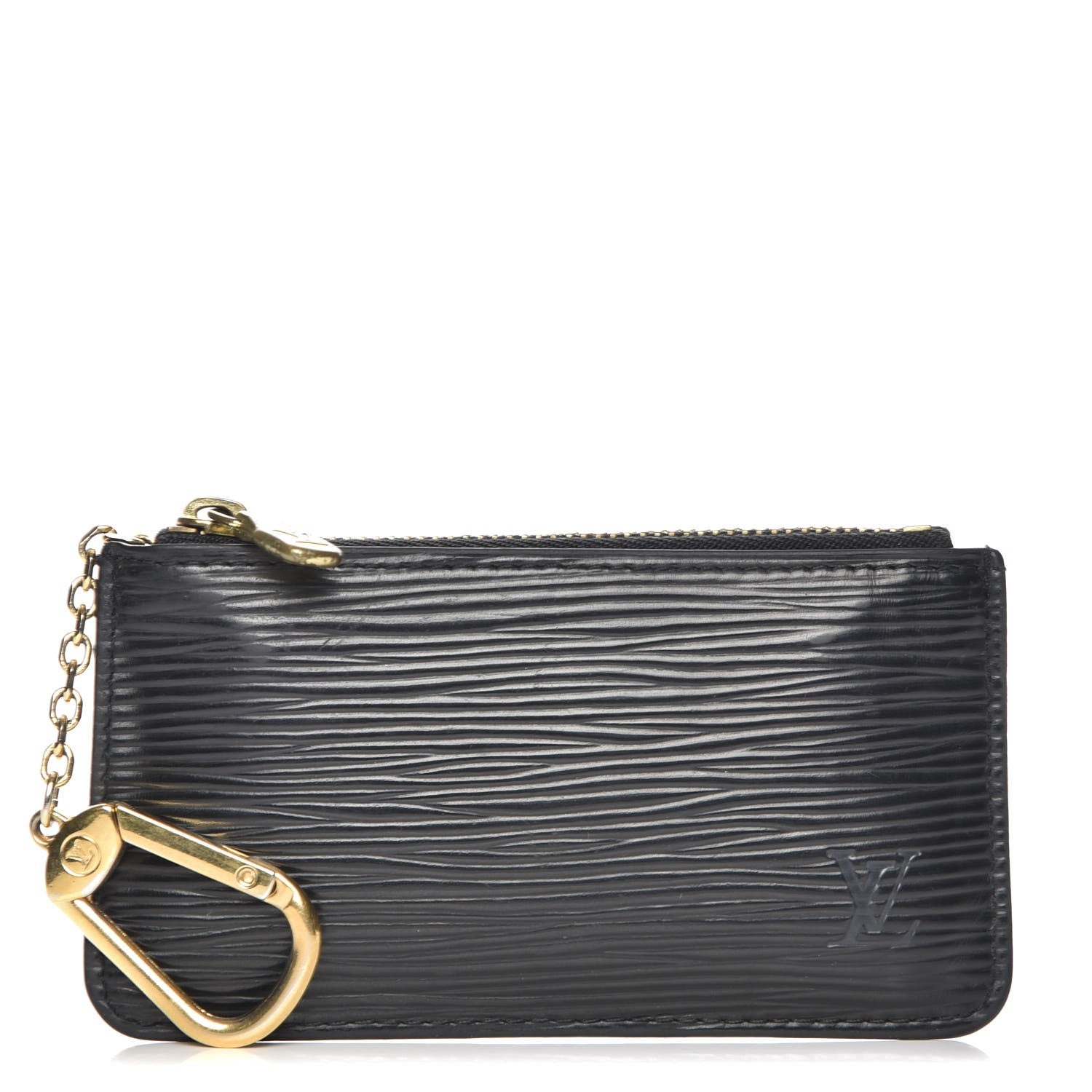 Louis Vuitton Epi Key Pouch Black 1 of 8