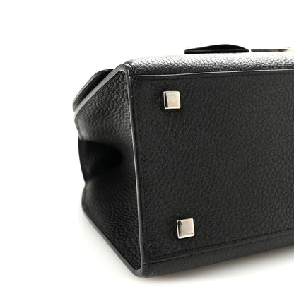 Moynat Taurillon Blush Rejane MM Black 8 of 9