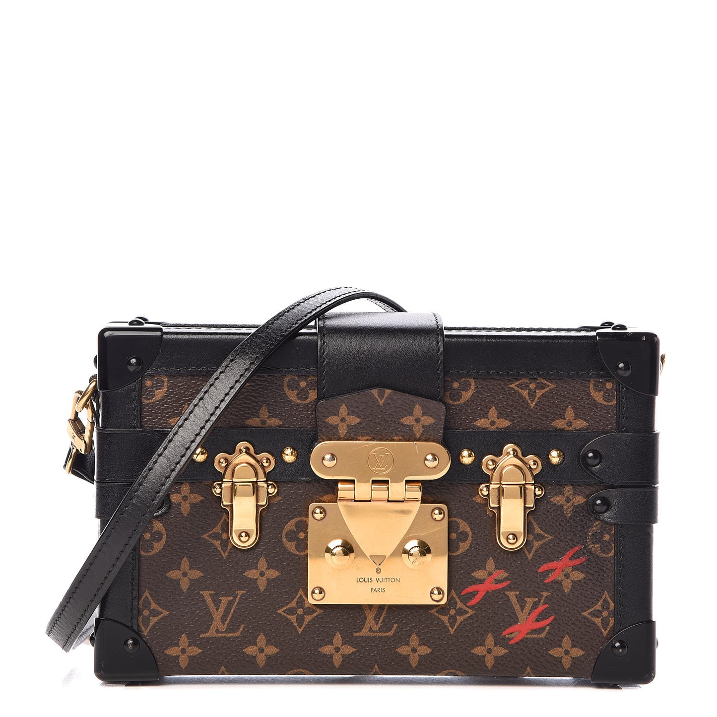 Monogram Petite Malle Black