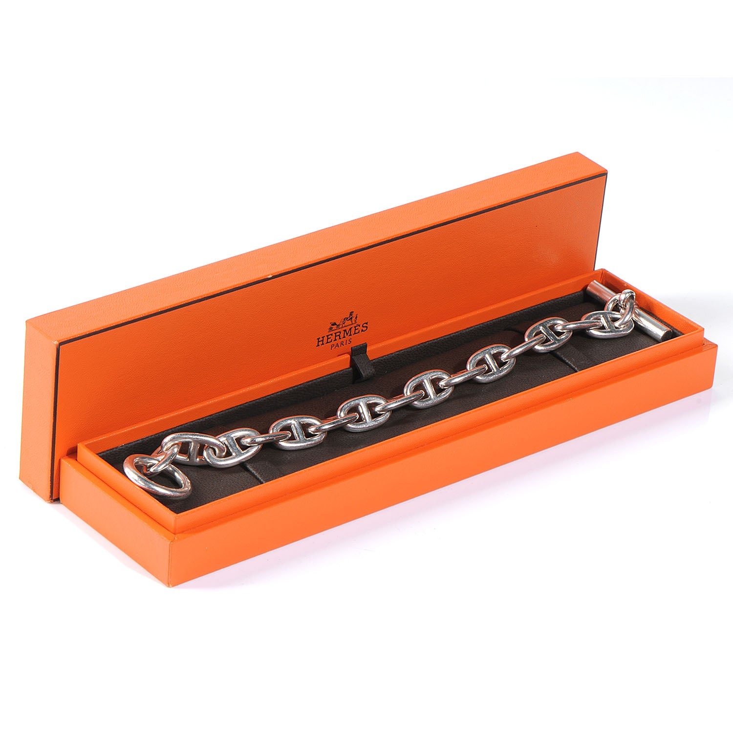 Hermes Sterling Silver ChaÃ®ne d'Ancre PM Bracelet 5 of 5
