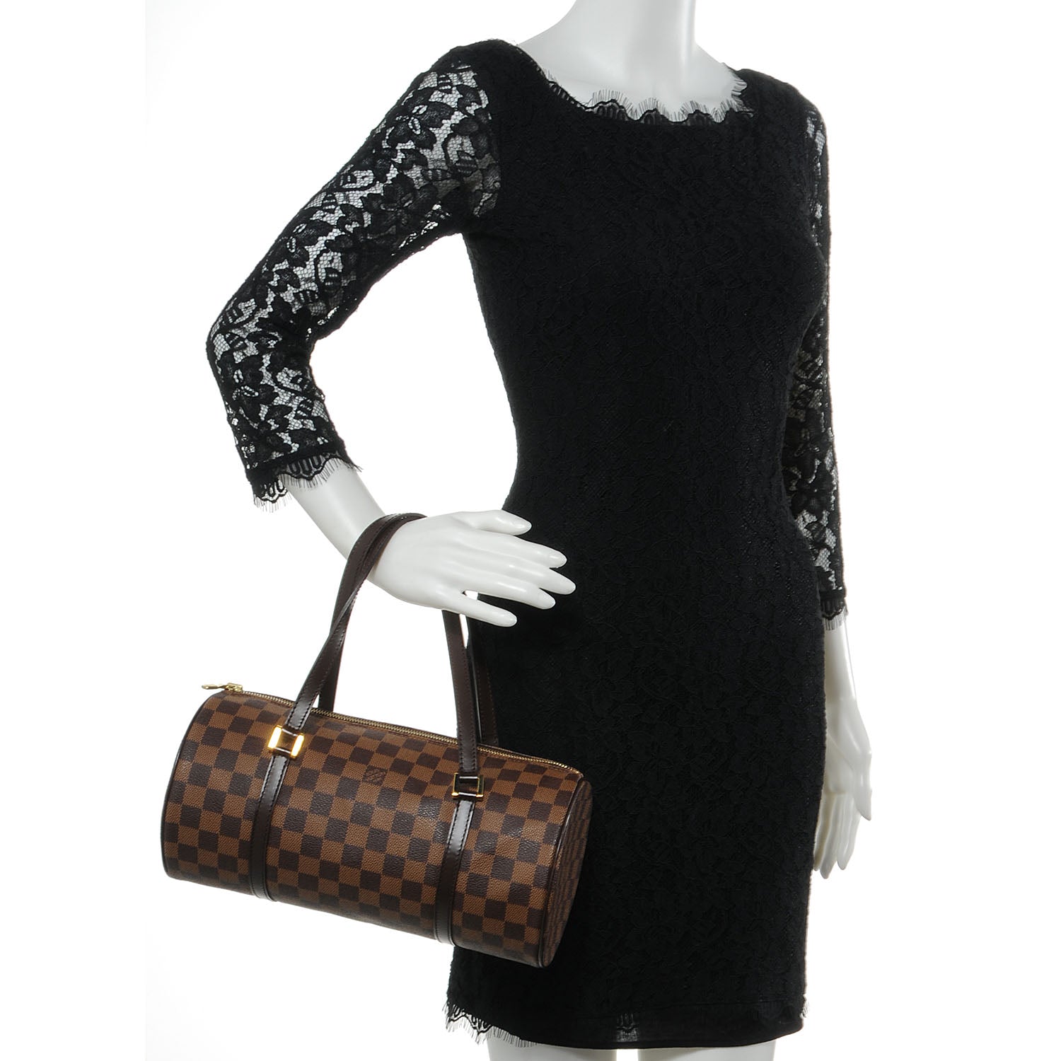 Louis Vuitton Damier Ebene Papillon 30 2 of 9