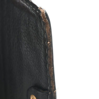 Chloe Grained Calfskin Marcie Square Wallet Black 16 of 19