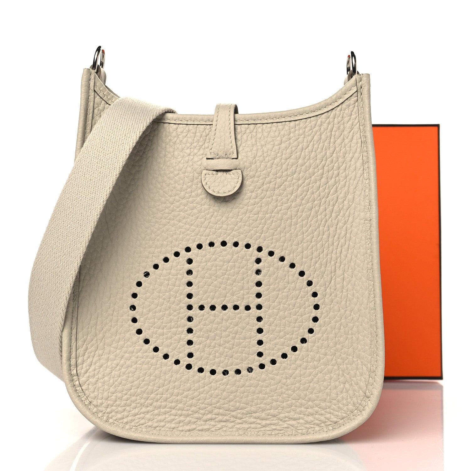 Hermes Taurillon Clemence Amazone Evelyne TPM Beton 10 of 10