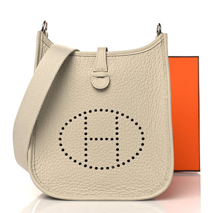Hermes Taurillon Clemence Amazone Evelyne TPM Beton 10 of 10
