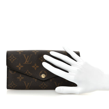 Louis Vuitton Monogram Sarah Wallet NM Coquelicot 2 of 8