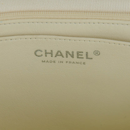 Chanel Lambskin Quilted Jumbo Single Flap White 8 of 10