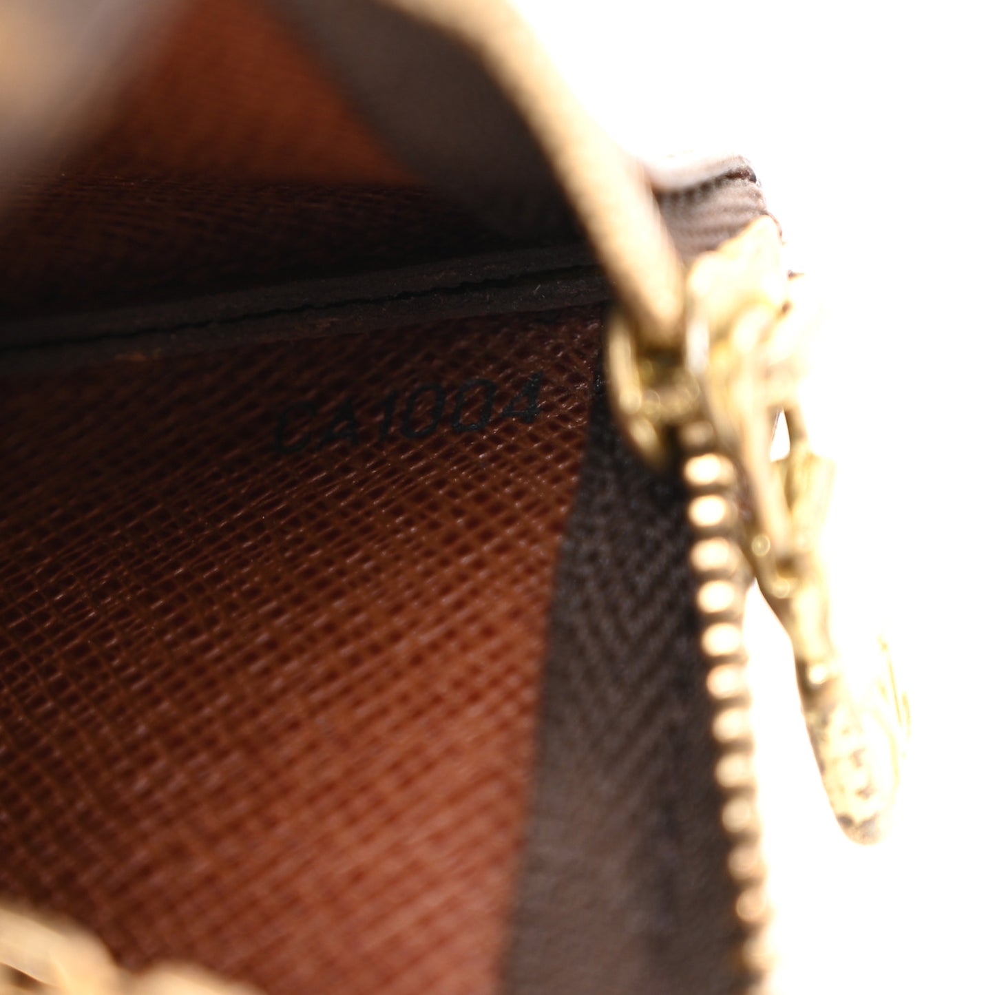 Monogram Key Pouch