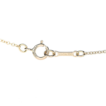 Tiffany 18K Yellow Gold Paloma Picasso Zellige Medallion Pendant Necklace 6 of 7
