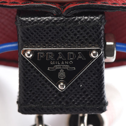 Prada Saffiano Vlad Trick Keychain 3 of 3