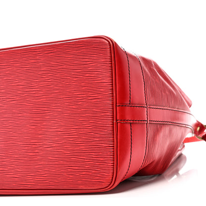 Louis Vuitton Epi Noe Castillan Red 9 of 10