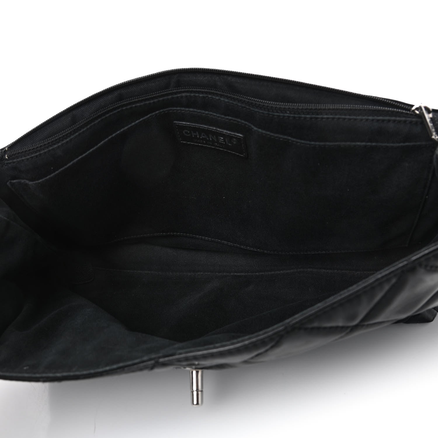 Chanel Vinyl Quilted In the Business Flap Bag Black 4 of 11