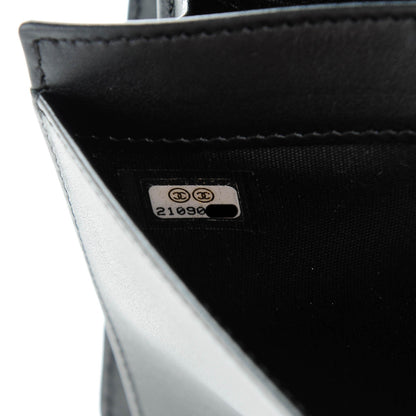 Chanel Caviar Timeless CC Yen Wallet Black 7 of 7