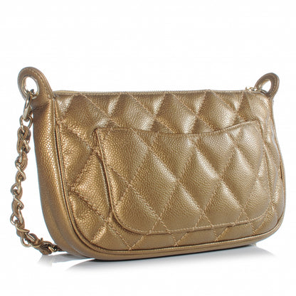 Chanel Caviar Quilted Tassel Pochette 3 of 7